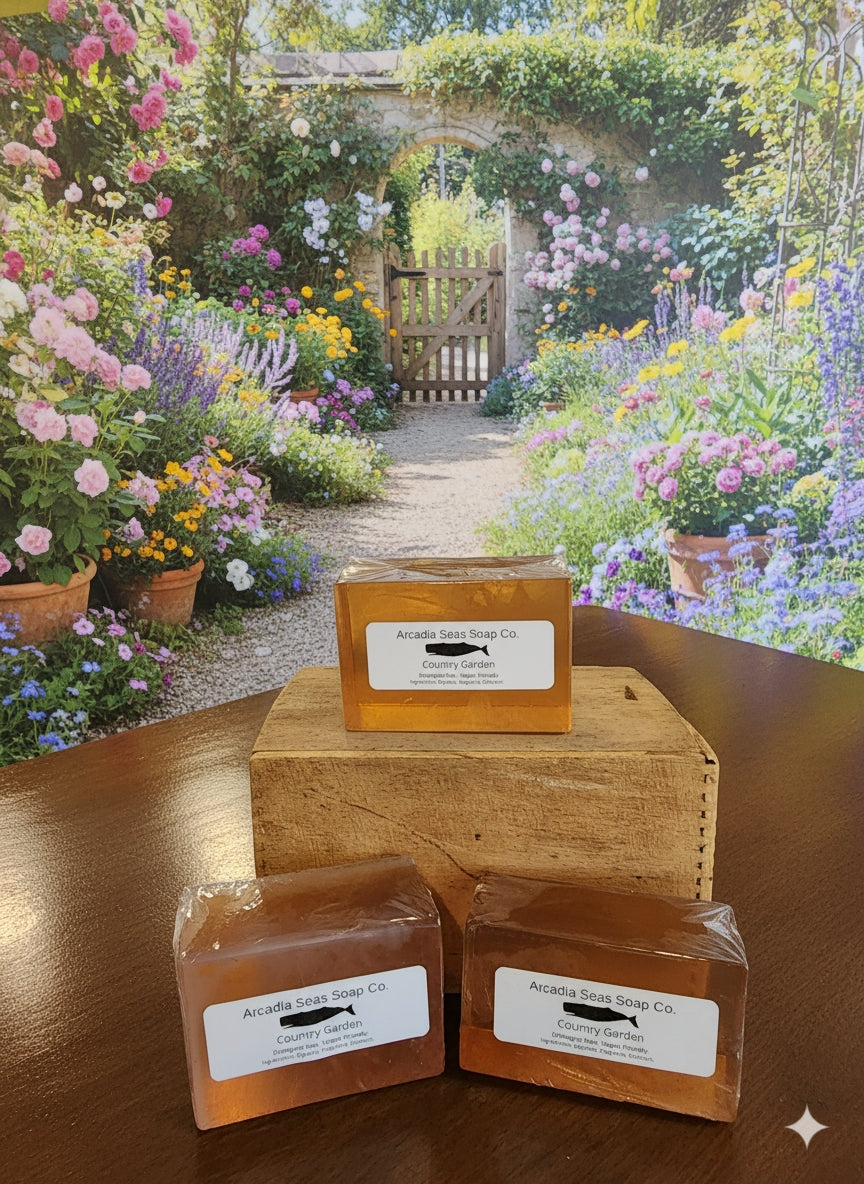 Country Garden Bar Soap