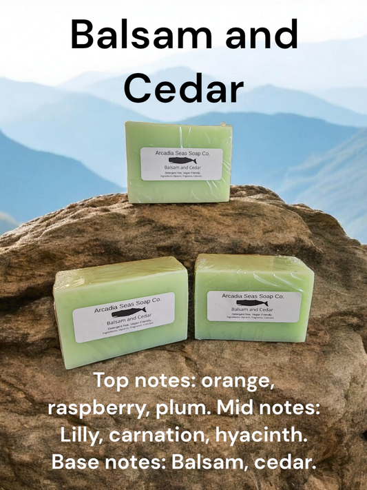Balsam and Cedar Bar Soap